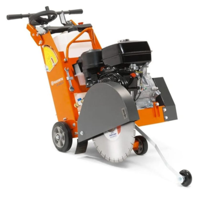 serra diamente cortar o asfalto